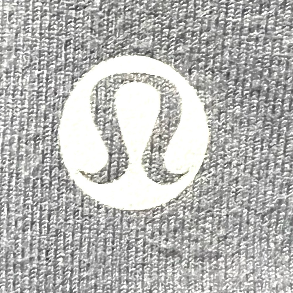 Lululemon Athletica Stride Gray Purple Space Dye Zip Front Hood Athletic Jacket - Picture 12 of 13